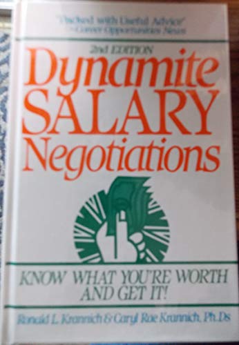 Imagen de archivo de Dynamite Salary Negotiations a la venta por Wonder Book