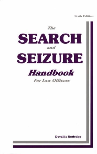 Beispielbild fr The Search and Seizure Handbook zum Verkauf von ZBK Books