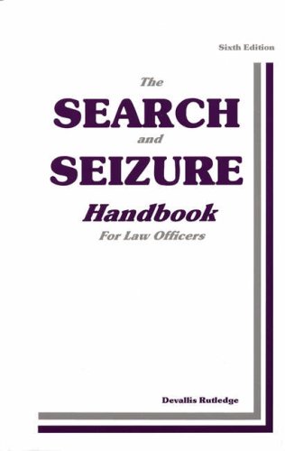 Imagen de archivo de The Search and Seizure Handbook a la venta por ZBK Books