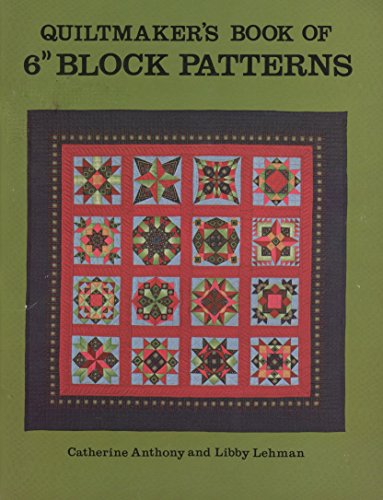 Imagen de archivo de Quiltmaker's Book of 6 Inch Block Patterns a la venta por Better World Books