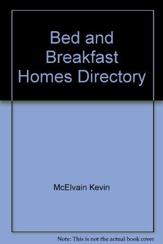 Bed and Breakfast Homes Directory (9780942902068) by Knight, Diana; Knight, Diane