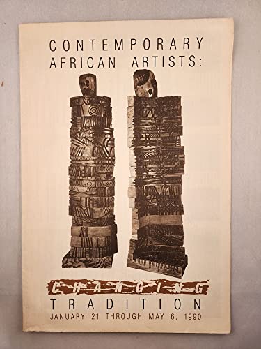 9780942949032: Contemporary African Artists: Changing Tradition