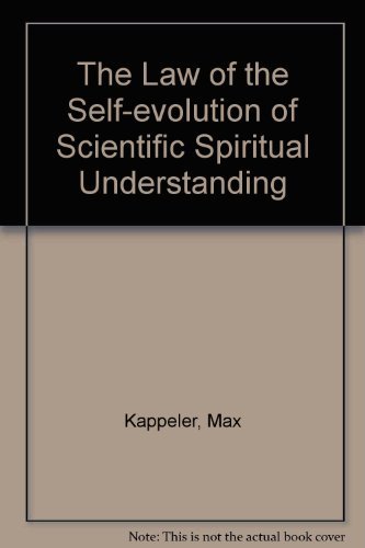 Beispielbild fr The Law of the Self-evolution of Scientific Spiritual Understanding zum Verkauf von HPB-Red