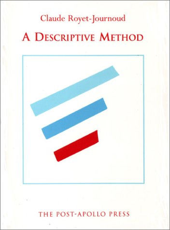 A Descriptive Method (9780942996234) by Royet-Journoud, Claude