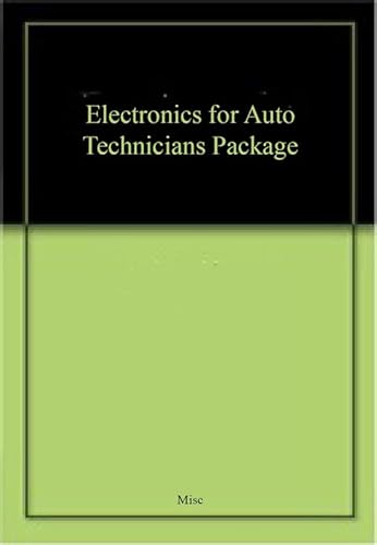 A30 Electronics for Auto Technicians Package (9780943008448) by Delmar Learning;, Delmar