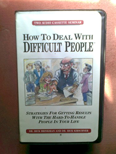 Beispielbild fr How to Deal With Difficult People Cassette zum Verkauf von Library House Internet Sales