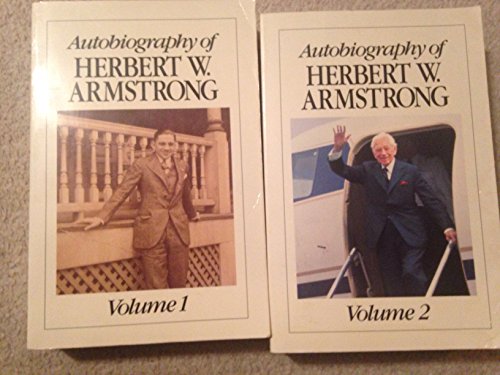 Beispielbild fr Autobiography of Herbert W Armstrong 2 Volume Set zum Verkauf von Zoom Books Company