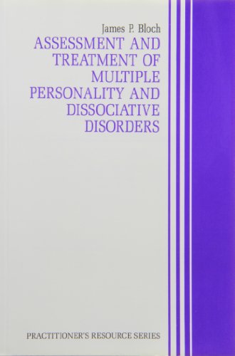 Imagen de archivo de Assessment and Treatment of Multiple Personality and Dissociative Disorders a la venta por Better World Books