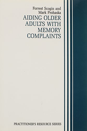 Beispielbild fr Aiding Older Adults with Memory Complaints zum Verkauf von BookHolders