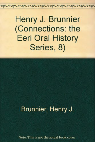 Imagen de archivo de Connections: The EERI Oral History Series, 8 a la venta por Book Alley