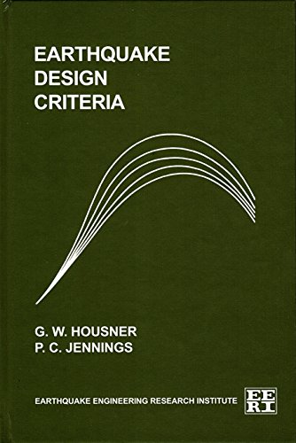 Beispielbild fr Earthquake Design Criteria zum Verkauf von Better World Books
