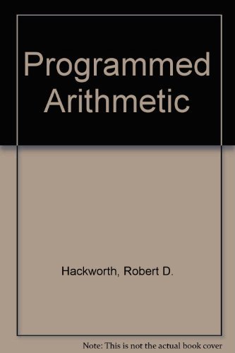 Imagen de archivo de Programmed Arithmetic a la venta por Hawking Books