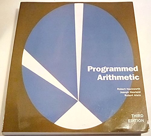 Stock image for Programmed Arithmetic for sale by Hawking Books