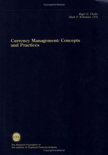 Stock image for Currency Management: Concepts and Practices for sale by SELG Inc. Booksellers