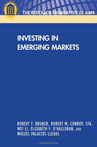 Beispielbild fr Investing in Emerging Markets zum Verkauf von SecondSale