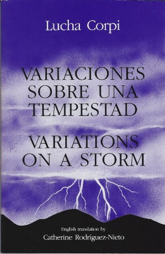 Imagen de archivo de Variaciones Sobre Una Tempestad/Variations on a Storm a la venta por ThriftBooks-Atlanta