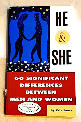 Stock image for He and She: 60 Significant Differences Between Men and Women for sale by HPB Inc.