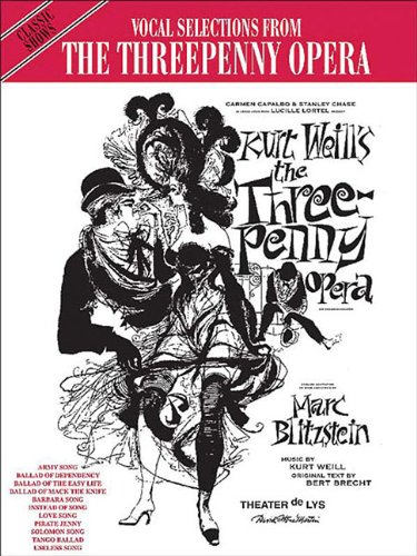 9780943351704: The Threepenny Opera: Vocal Selections