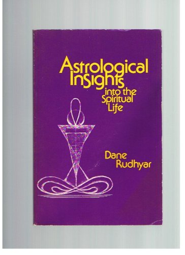 Beispielbild fr Astrological Insights into the Spiritual Life zum Verkauf von St Vincent de Paul of Lane County