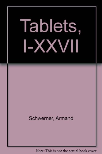 9780943373553: The Tablets