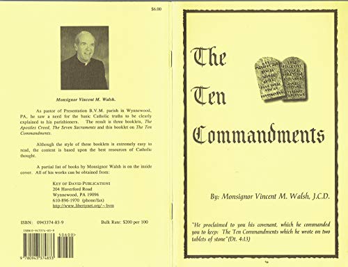 Beispielbild fr The Ten Commandments zum Verkauf von Orion Tech