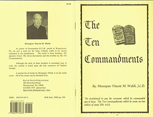 Stock image for The Ten Commandments for sale by Better World Books