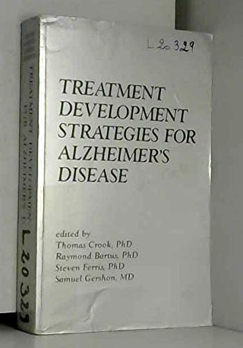 Beispielbild fr Treatment development strategies for Alzheimers disease zum Verkauf von Better World Books