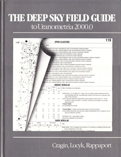 The Deep Sky Field Guide to Uranometria 2000.0 - Cragin, Murray; Lucyk, James; Rappaport, Barry