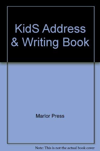 Beispielbild fr Kid's Address and Writing Book zum Verkauf von Once Upon A Time Books