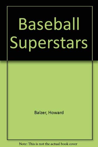 Beispielbild fr Baseball Superstars zum Verkauf von Better World Books