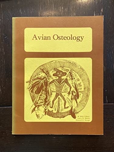 Beispielbild fr Avian Osteology zum Verkauf von Front Cover Books