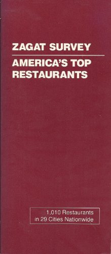 Beispielbild fr Zagat 1993: America's Top Restaurants (Zagat Survey: America's Top Restaurants) zum Verkauf von Robinson Street Books, IOBA