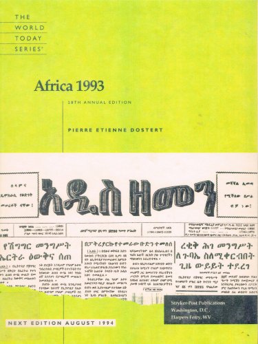 Stock image for Africa, 1993 for sale by UHR Books