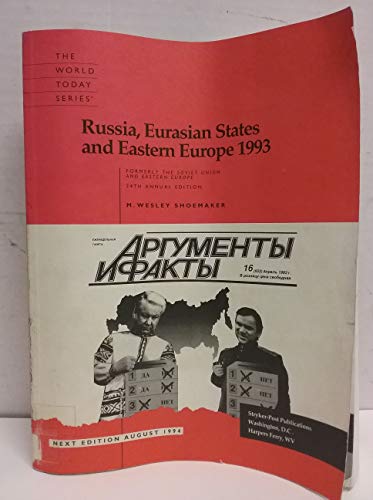 Imagen de archivo de Russia, Eurasian States, and Eastern Europe, 1993 a la venta por UHR Books