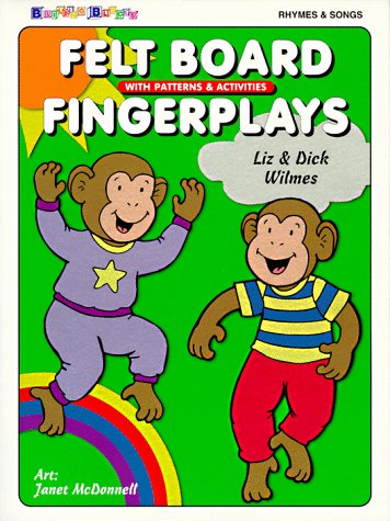 Beispielbild fr Felt Board Fingerplays with Patterns & Activities: Rhymes & Songs zum Verkauf von HPB-Red