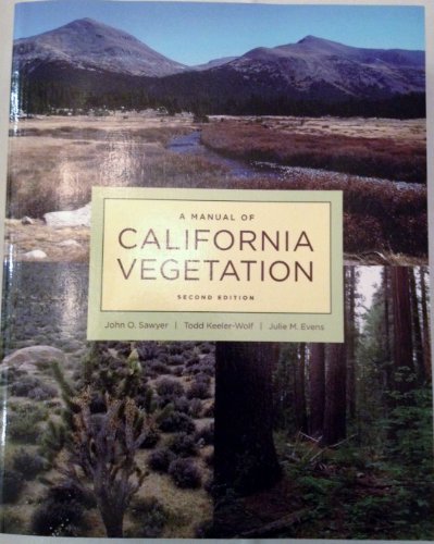 9780943460499: Manual of California Vegetation