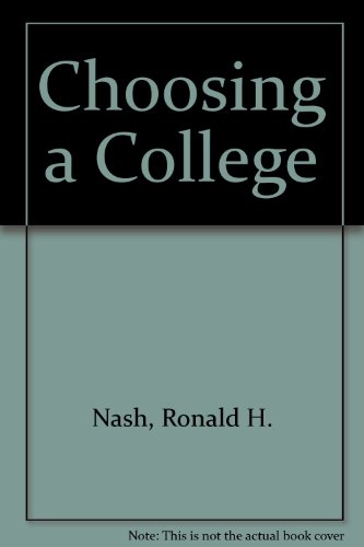 Stock image for The Christian Parent & Student Guide to Choosing A College for sale by Wonder Book