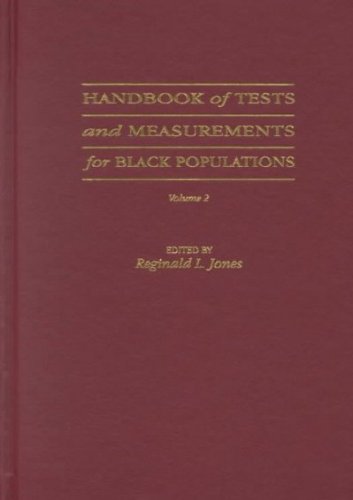 9780943539089: Handbook of Tests and Measurements for Black Populations: 2