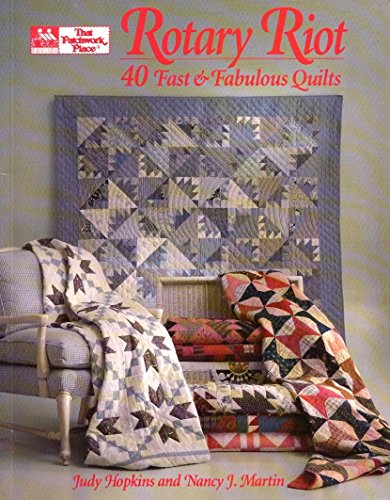 Stock image for Rotary Riot: 40 Fast and Fabulous Quilts for sale by SecondSale