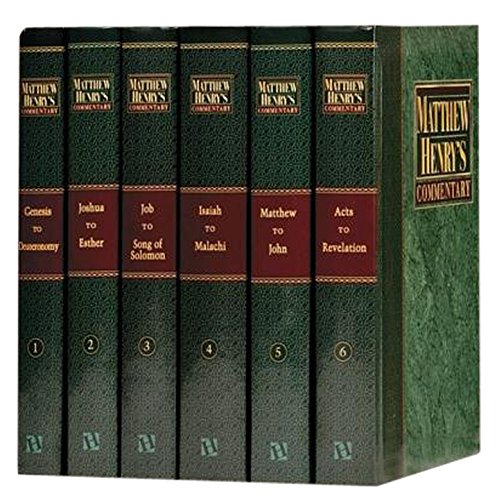 9780943575513: Matthew Henry's Commentary on the Whole Bible: Complete and Unabridged in 6 Volumes