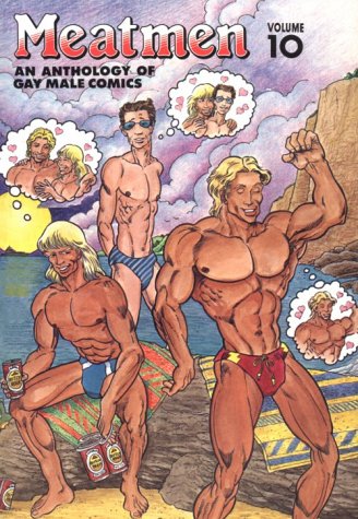 Stock image for MEATMEN Volume 10. A ANTHOLOGY OF GAY MALE COMICS for sale by Satyricon & Co