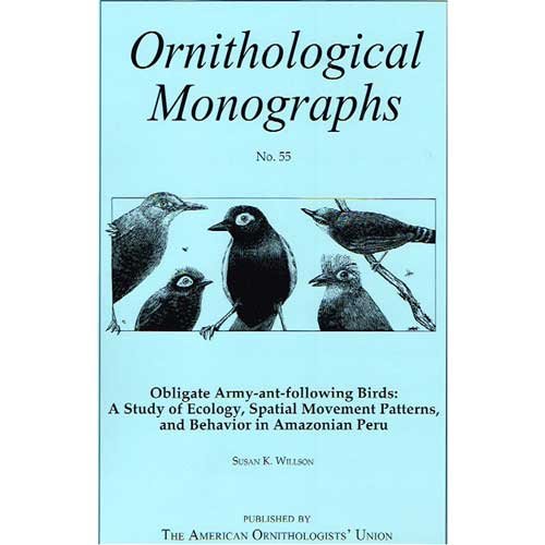 9780943610603: Obligate Army-Ant-Following Birds : A Study of Eco