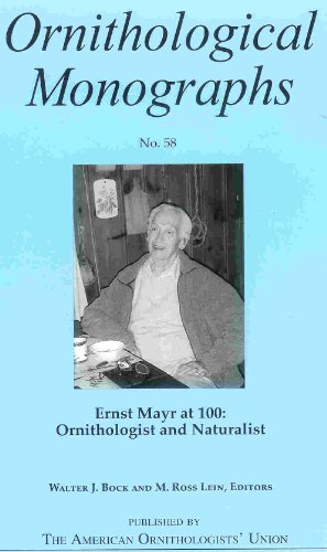 Beispielbild fr Ernst Mayr at 100: Ornithologist and Naturalist (OM58) zum Verkauf von Powell's Bookstores Chicago, ABAA