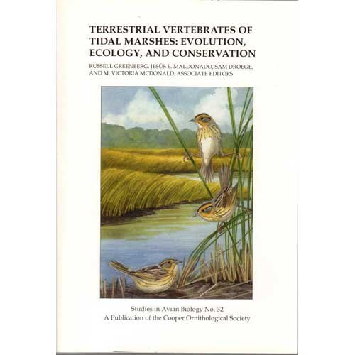 Stock image for Terrestrial Vertebrates of Tidal Marshes: Evolutio for sale by N. Fagin Books