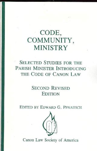 Imagen de archivo de Code, Community, Ministry a la venta por Better World Books