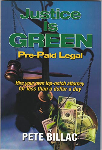 Beispielbild fr Justice is Green zum Verkauf von HPB-Emerald