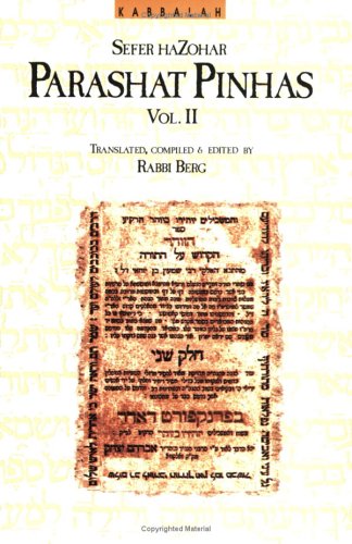 Stock image for The Zohar, Volume II: Parashat Pinhas for sale by Bookmans