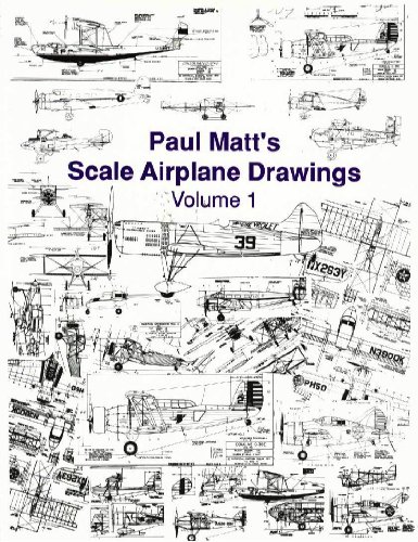 Beispielbild fr Paul Matt Scale Airplane Drawings, Vol. 1 zum Verkauf von Berkshire Books
