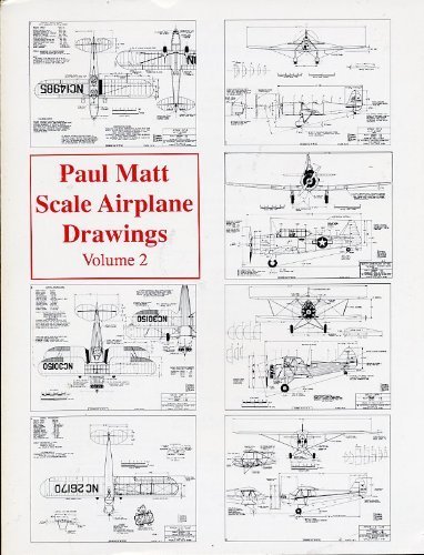 Stock image for Paul Matt's Scale Airplane Drawings, Vol. 2 for sale by Inside the Covers
