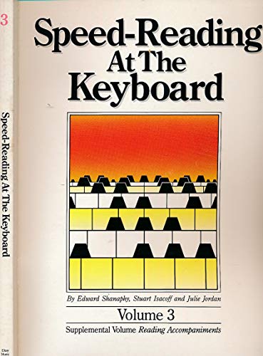 Imagen de archivo de Speed-Reading at the Keyboard, Vol. 3 a la venta por Ergodebooks